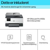 HP OfficeJet Pro 9120e Trådløst All-in-One Farve Printer, Instant Ink; 2-sidet printning