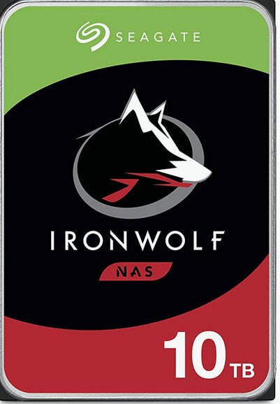 Seagate IronWolf ST10000VN000 harddisk 10 TB 7200 rpm 256 MB 3.5" Serial ATA III