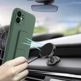 Wozinsky Kickstand Case silikonhylster med stativ til Samsung Galaxy S22+ lyserød