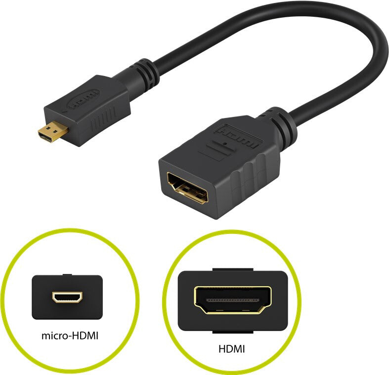 Goobay - Micro HDMI™ / HDMI™ Adapter