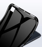 Slim Case glansende bagdæksel til Samsung Galaxy Tab S8+ (Tab S8 Plus) tablet sort