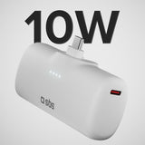 SBS TEBB5000PLUGWGRS powerbank 5000 mAh Hvid