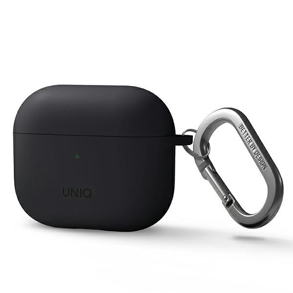 Uniq Nexo-kasse til AirPods 3 + Ørehooks Silikon - grå