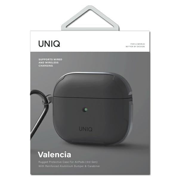 Uniq Valencia-kasse til AirPods 3 - grå