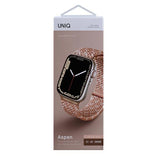Uniq Aspen Strimlet rem til Apple Watch 1/2/3/4/5/6/7/8/SE/SE2 40/38/41 mm - lyserød