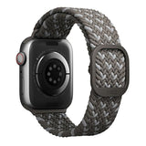 Uniq Aspen flettet rem til Apple Watch 1/2/3/4/5/6/7/8/SE/SE2 44/42/45 mm - Grå