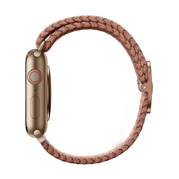 Uniq Aspen Strimlet rem til Apple Watch 1/2/3/4/5/6/7/8/SE/SE2 44/42/45 mm - lyserød
