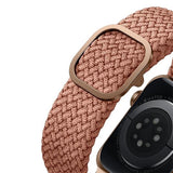 Uniq Aspen Strimlet rem til Apple Watch 1/2/3/4/5/6/7/8/SE/SE2 44/42/45 mm - lyserød