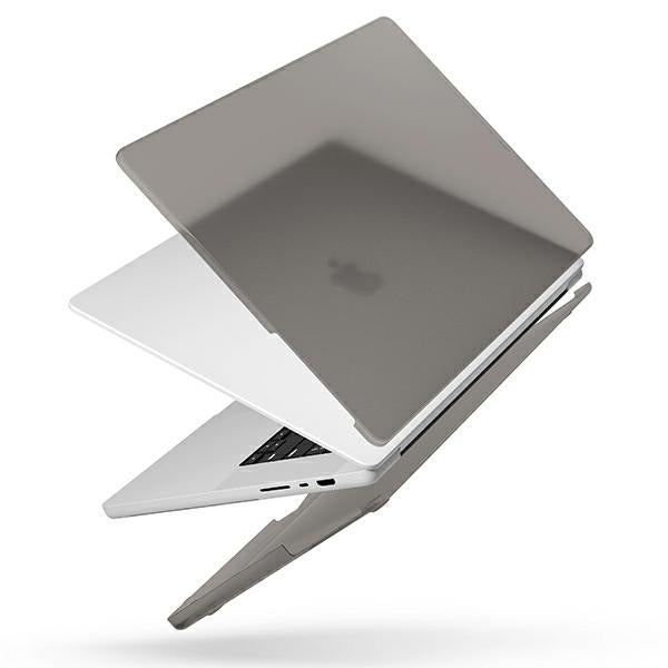 Uniq Claro-hylster til MacBook Pro 14'' (2021) - gennemsigtig-grå