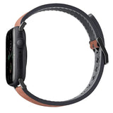 Uniq Straden Leather Hybrid Strap til Apple Watch 1/2/3/4/5/6/7/8/SE/SE2/Ultra 42/44/45/49 mm - brun