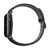 Uniq Straden læder hybrid rem til Apple Watch 1/2/3/4/5/6/7/8/SE/SE2/Ultra 42/44/45/49 mm - sort