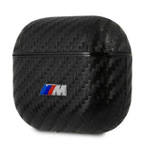 BMW PU Carbon M Collection Case for AirPods 3 - Black