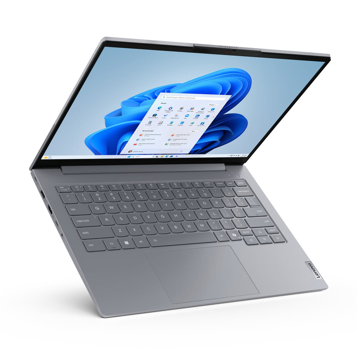 Lenovo ThinkBook 14 G8 IAL Intel Core Ultra 9 185H Laptop 35,6 cm (14") WUXGA 16 GB DDR5-SDRAM 512 GB SSD Wi-Fi 6E (802.11ax) Windows 11 Pro Nordisk Grå