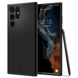 Spigen Thin Fit Case for Samsung Galaxy S22 Ultra - Black