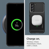 Spigen Rugged Armor Case for Samsung Galaxy S22 - Matte Black