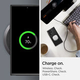 Spigen Liquid Air Case til Samsung Galaxy S22 Ultra - Matte sort