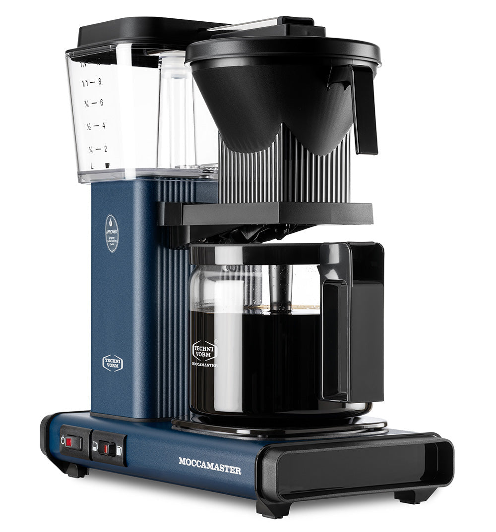 Moccamaster Optio kaffemaskine midnight blue