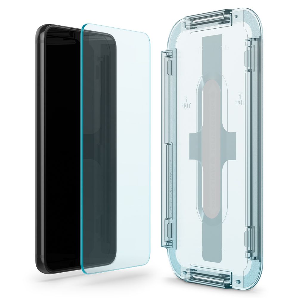 Spigen Glas.tR EZ Fit tempereret glas til Samsung Galaxy S22 - 2 stk.