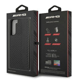AMG AMHCS22MBLSCA S22+ S906 sort/sort hardcase Carbon Stripe&Embossed