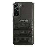 AMG Leather Debossed Lines case for Samsung Galaxy S22+ - black