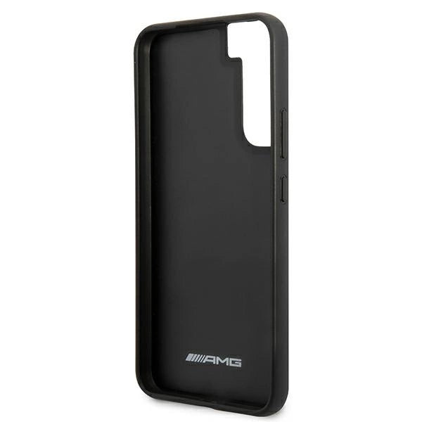 AMG Leather Debossed Lines case for Samsung Galaxy S22+ - black