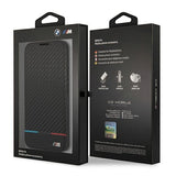 Etui BMW BMBKS22MPUCARTCBK S22+ S906 sort/sort bogreol M Collection Triangles