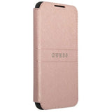 Guess GUBKS22MPSASBPI S22+ S906 pink/pink book Saffiano Stripes