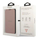 Guess GUBKS22MPSASBPI S22+ S906 pink/pink book Saffiano Stripes