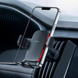 Baseus Metal Age II Gravity Car Phone Holder for Air Vent Black (SUJS000001)