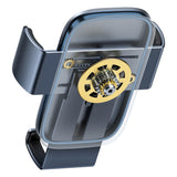Baseus Metal Age II gravitational car phone holder for ventilation grille dark gray (SUJS000013)