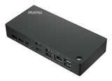 Lenovo ThinkPad Universal USB-C Dock Ledningsført USB 3.2 Gen 1 (3.1 Gen 1) Type-C Sort