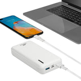 Rivacase VA2572 Lithium polymer (LiPo) 20000 mAh Hvid