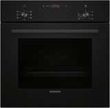 Siemens iQ100 HB013FBB1 ovn 66 L Sort