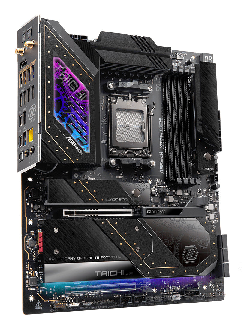 ASRock X870E Taichi WiFi Motherboard EATX AM5 Socket DDR5