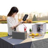 Baseus bilstrømsomformer 150W 12V / 500W 220V (EU- og KN-stik) sort (CGNB000101)