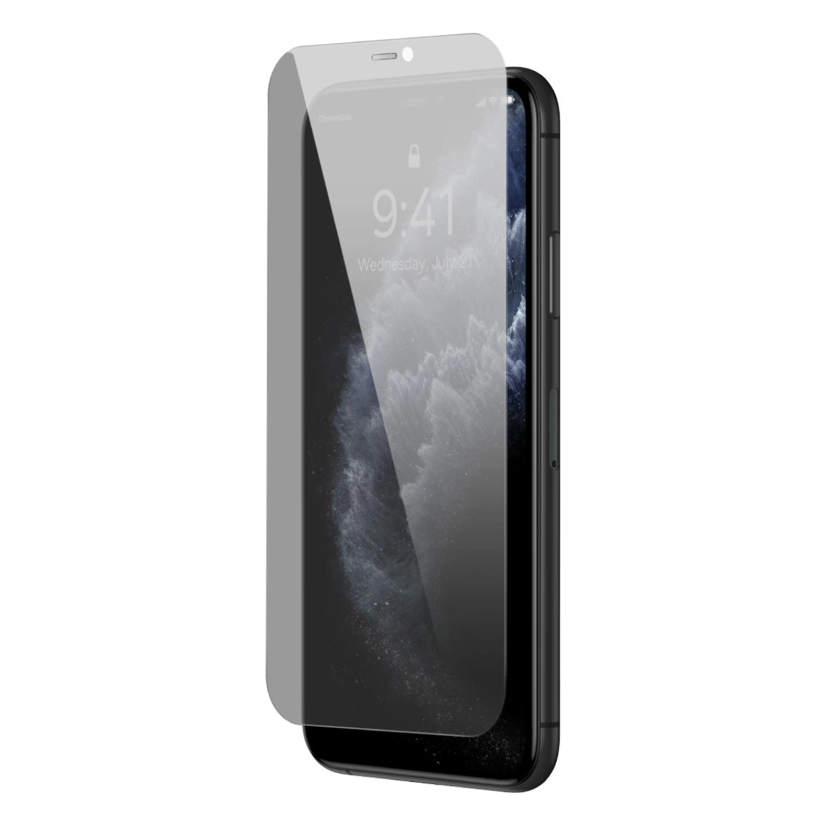 Baseus Privacy Anti Spy hærdet glas til iPhone 11 Pro Max / iPhone XS Max med positioner