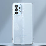 Ringke Fusion Matte tpu-kasse med en gennemskinnelig Samsung Galaxy A73 gelramme