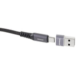 Intenso 7600013 kabel kønsskifter USB-C USB-A Anthracit