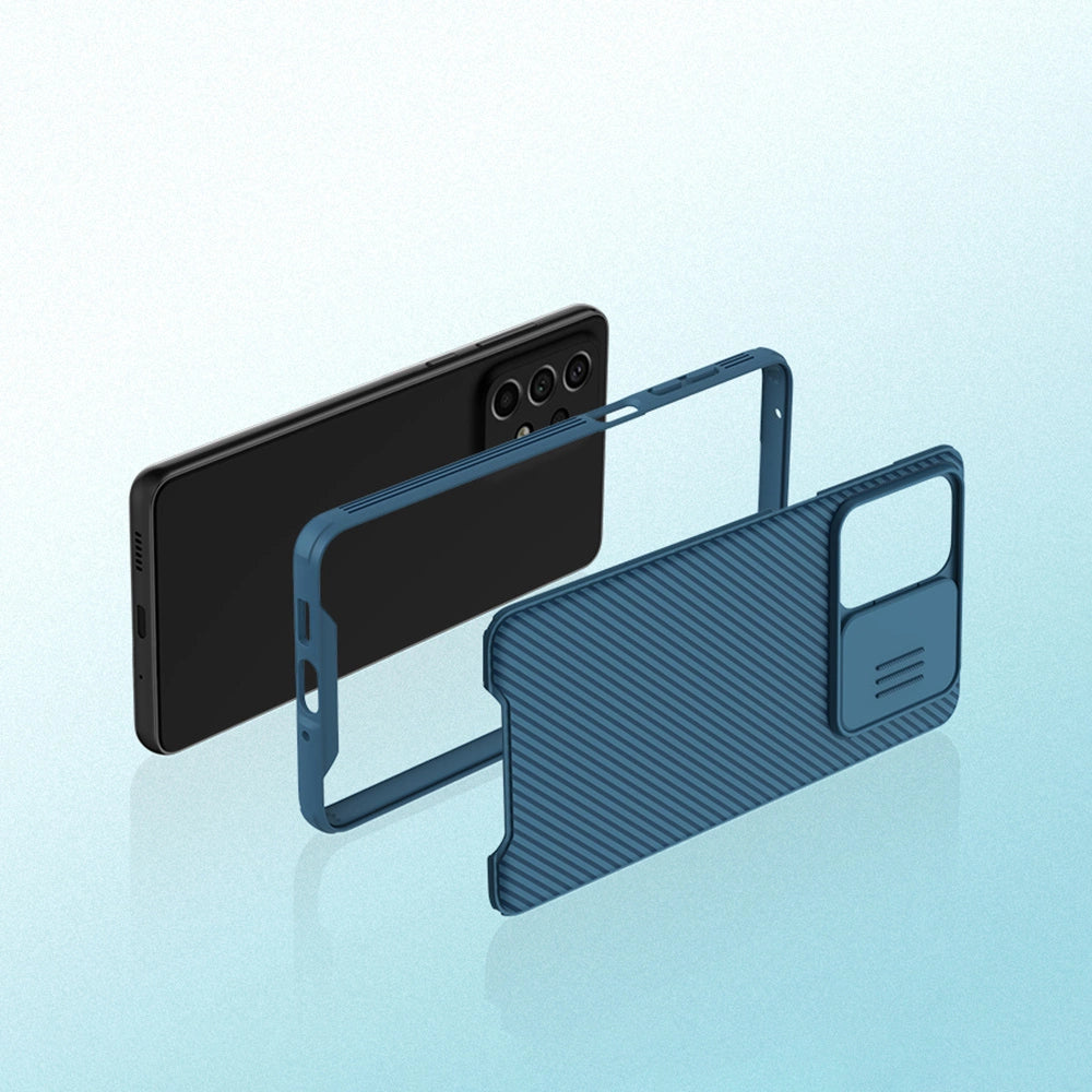 Nillkin CamShield Pro Case Armored Case Cover Camera Protector for Samsung Galaxy A73 Black