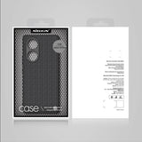 Nillkin Textured Case holdbar forstærket etui med gel ramme og nylon bagsiden til Honor 50 Pro sort