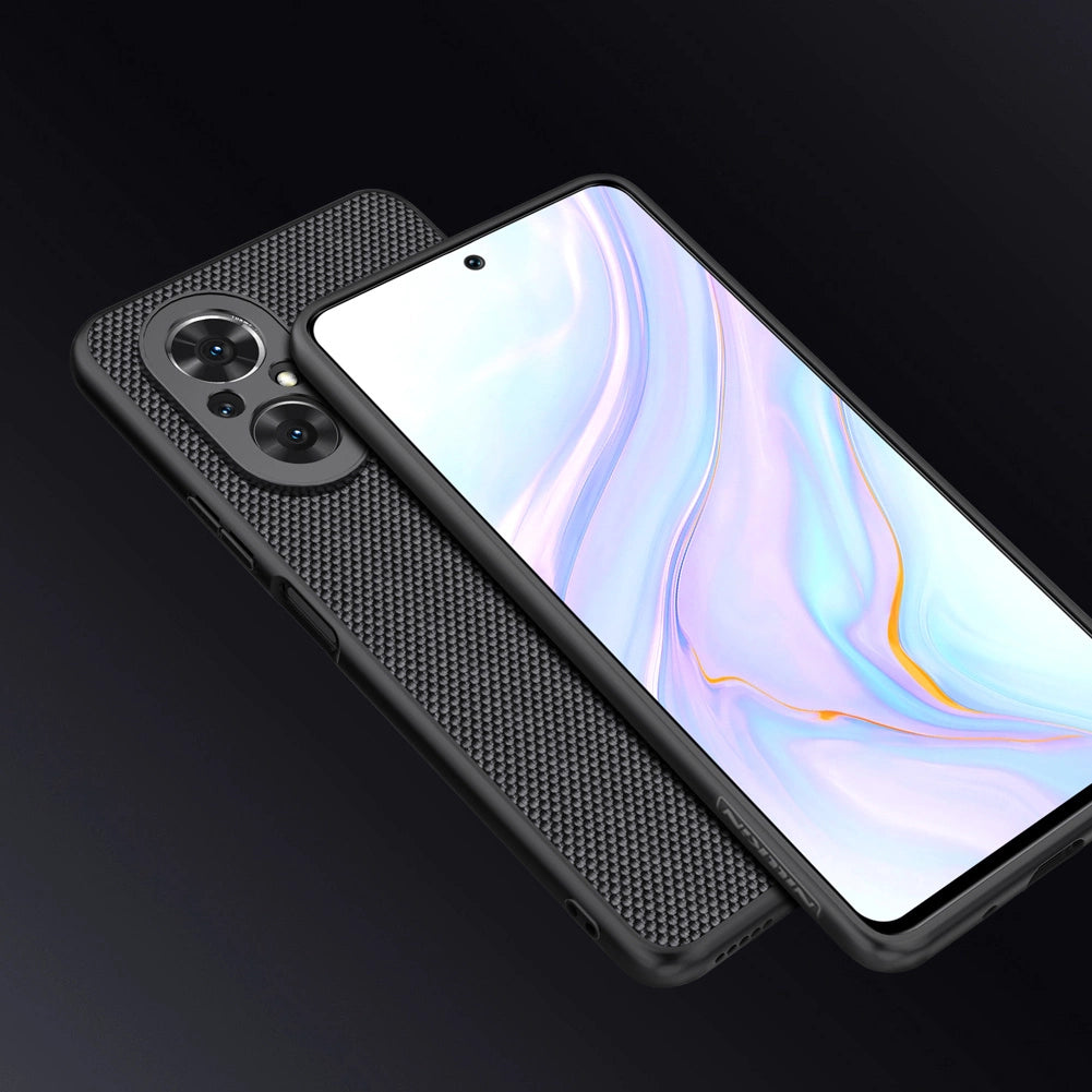 Nillkin Textured Case durable reinforced case with gel frame and nylon back for Honor 50 SE black