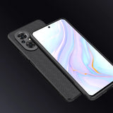 Nillkin Textured Case durable reinforced case with gel frame and nylon back for Honor 50 SE black