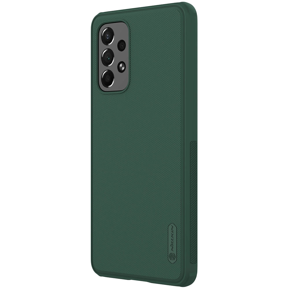 Nillkin Super Frosted Shield Pro durable case cover for Samsung Galaxy A73 green