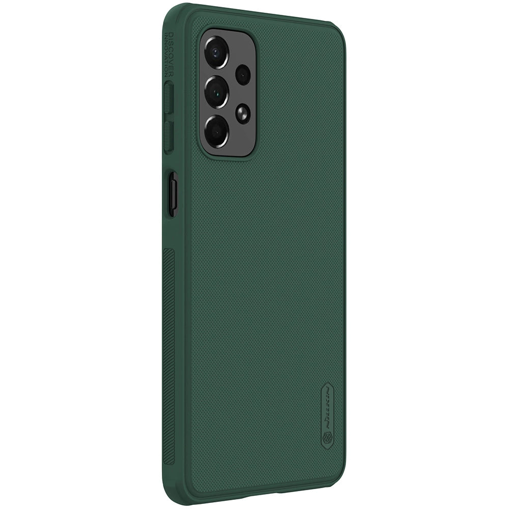 Nillkin Super Frosted Shield Pro durable case cover for Samsung Galaxy A73 green