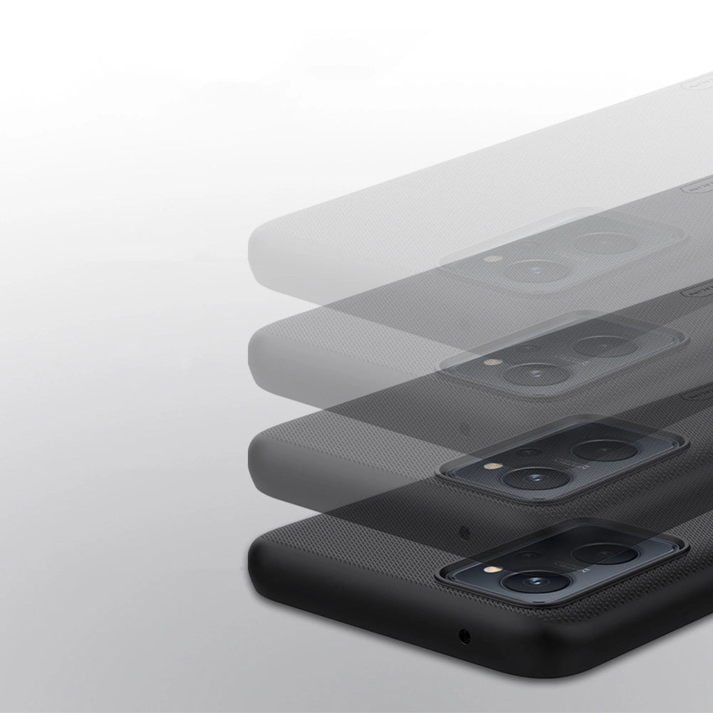 Nillkin Super Frosted Shield forstærket forside til Realme 9i sort