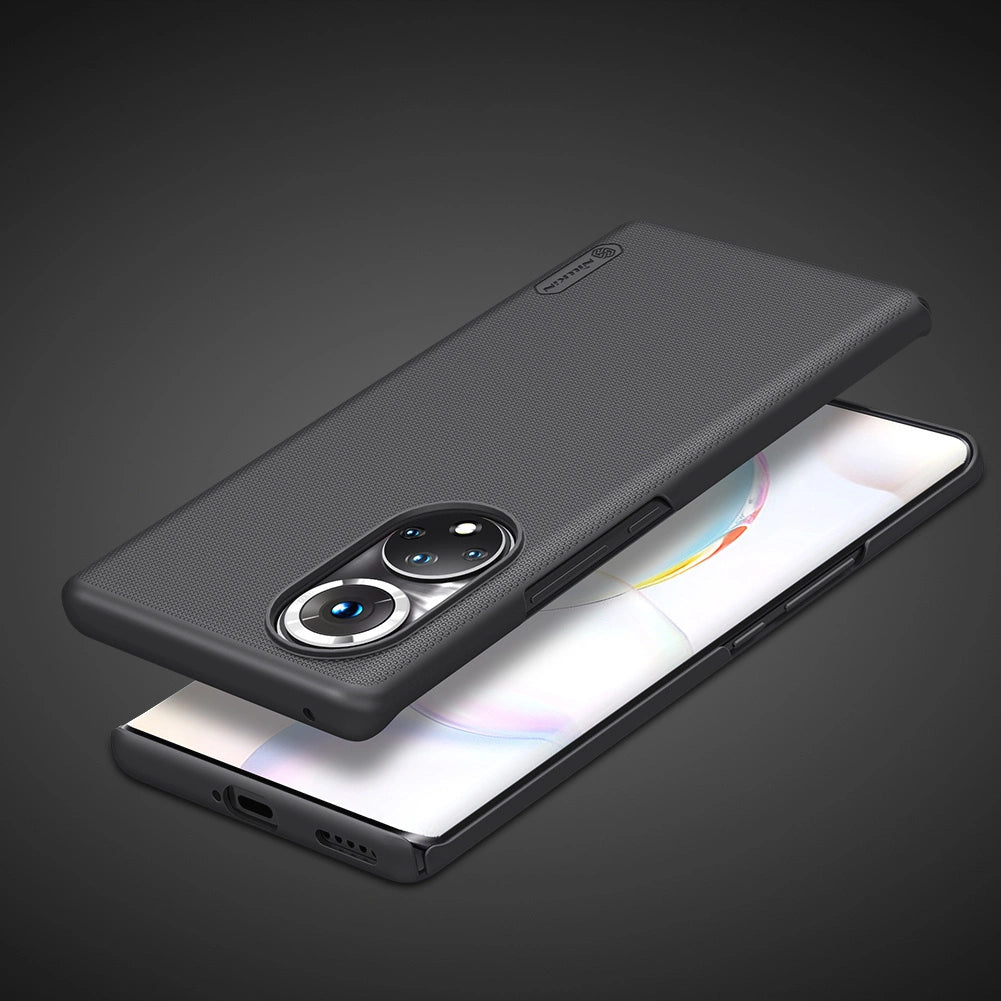 Nillkin Super Frosted Shield forstærket forside til Honor 50 Pro sort