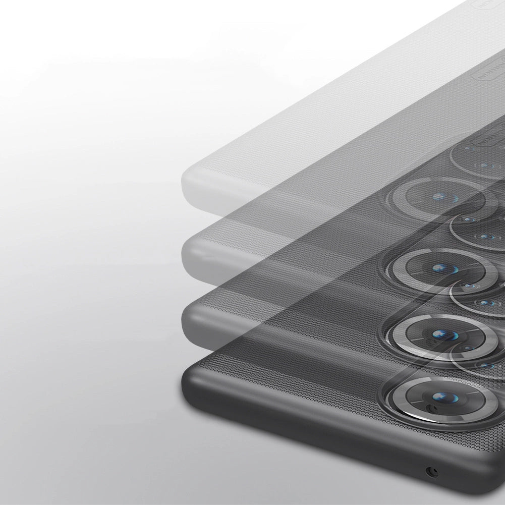 Nillkin Super Frosted Shield forstærket forside til Honor 50 Pro sort