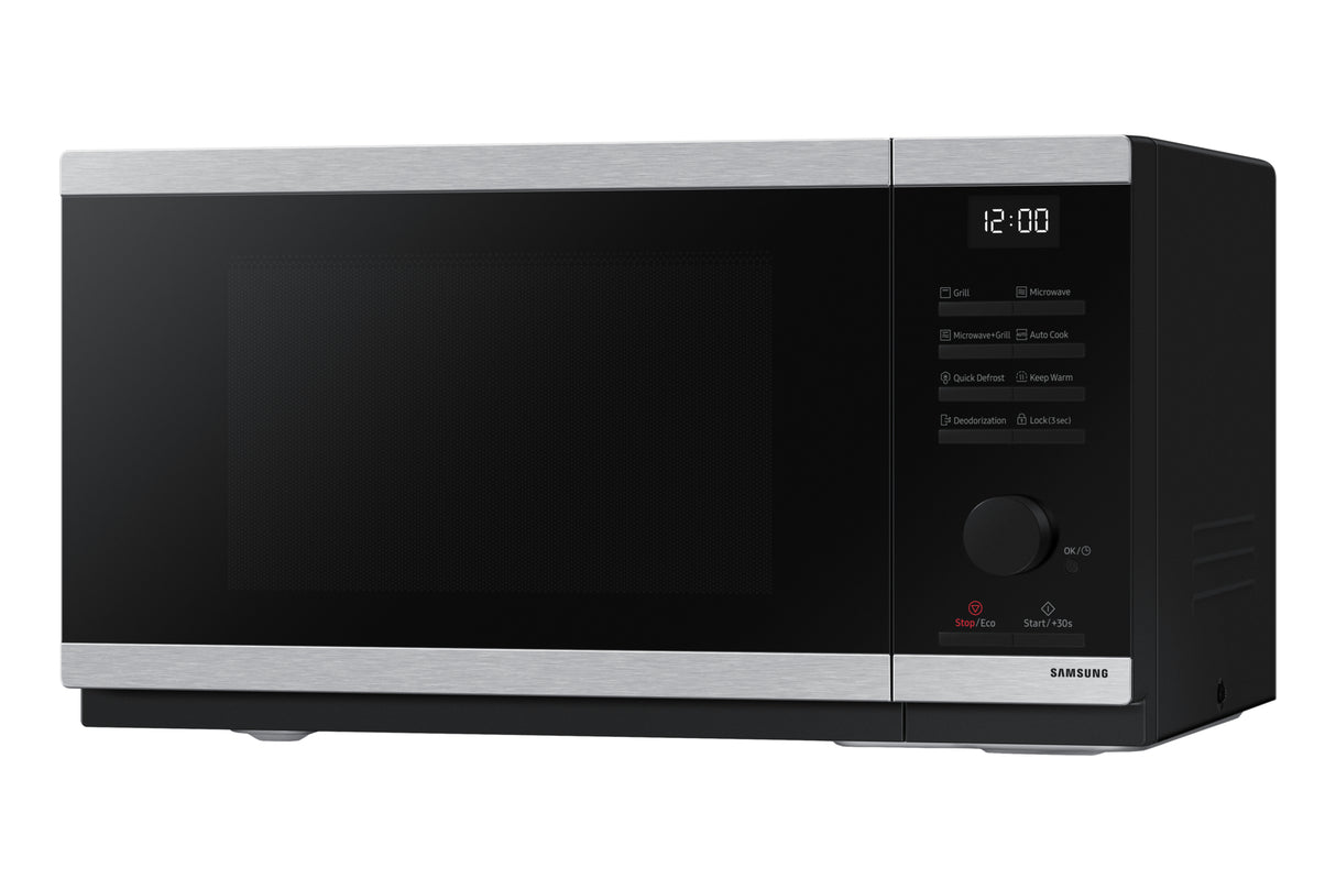 Samsung MG23DG4524ATE2 mikrobølgeovn Sort, Rustfrit stål Grill mikroovn Bordplade 23 L 800 W