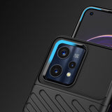 Thunder Case Fleksibel pansret cover til Realme 9 Pro + (9 Pro Plus) sort