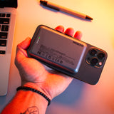 Dudao TGK1 power bank with MagSafe wireless charger 20W 10000mAh black (TGK1-black)